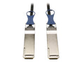 Eaton Tripp Lite N282-05M-BK QSFP+ to QSFP+ 40Gb Passive DAC Copper Infiniband Cable, QSFP-H40G-CU5M Compatible, 5M (16.4 ft.)