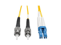 Eaton Tripp Lite N368-10M Duplex Singlemode 9/125 Fiber Patch Cable (LC/ST), 10M (33 ft.)