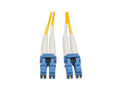 Eaton Tripp Lite N370-15M Duplex Singlemode 9/125 Fiber Patch Cable (LC/LC), 15M (50 ft.)