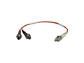 Eaton Tripp Lite N457-001-62 Duplex Multimode 62.5/125 Fiber Adapter (LC-ST M/F) 1 ft. (0.31 m)