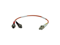 Eaton Tripp Lite N457-001-62 Duplex Multimode 62.5/125 Fiber Adapter (LC-ST M/F) 1 ft. (0.31 m)