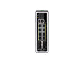 Eaton Tripp Lite NGI-M08C4POE8-2 8-Port Managed Industrial Gigabit Ethernet Switch - Layer 2, 1 Gbps, PoE+ 30W, 4 GbE SFP Ports, DIN Mount, TAA