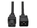 Eaton Tripp Lite P035-010 Power Cord, C20 to C21 - Heavy-Duty, 20A, 250V, 12 AWG, 10 ft. (3.05 m), Black