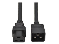 Eaton Tripp Lite P035-010 Power Cord, C20 to C21 - Heavy-Duty, 20A, 250V, 12 AWG, 10 ft. (3.05 m), Black