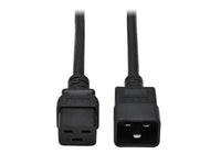Eaton Tripp Lite P036-006-15A Power Extension Cord, C19 to C20 - Heavy-Duty, 15A, 250V, 14 AWG, 6 ft. (1.83 m), Black