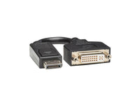 Eaton Tripp Lite P134-000 DisplayPort to DVI-I Adapter Cable (M/F), 6 in. (15.2 cm), TAA