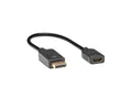 Eaton Tripp Lite P136-001 DisplayPort to HDMI Video Adapter Video Converter (M/F), HDCP, Black, 1 ft