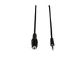 Eaton Tripp Lite P311-010 3.5mm Mini Stereo Audio Extension Cable for Speakers and Headphones (M/F), 10 ft. (3.05 m)