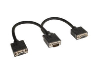 Eaton Tripp Lite P516-001 VGA Monitor Y Splitter Cable (HD15 M/2xF), 1 ft. (0.31 m)