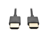 Eaton Tripp Lite P569-010-SLIM Slim High-Speed HDMI Cable with Ethernet and Digital Video with Audio, UHD 4K 60 Hz (M/M), Black