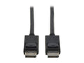 Eaton Tripp Lite P580-003-8K6-2 DisplayPort 2.1 Cable with Latching Connectors (M/M), 8K 60 Hz, 40 Gbps, HDR, HBR3, MST, 4:4:4, HDCP 2.2