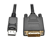 Eaton Tripp Lite P581-006-V2 DisplayPort 1.2 to DVI Active Adapter Cable (DP with Latches to DVI-D Dual Link M/M), 6 ft. (1.8 m)