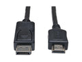 Eaton Tripp Lite P582-003 DisplayPort to HDMI Adapter Cable (M/M), 3 ft. (0.9 m), TAA