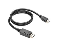 Eaton Tripp Lite P582-003-V2 DisplayPort 1.2 to HDMI Adapter Cable (DP with Latches to HDMI M/M), 4K, 3 ft. (0.9 m)