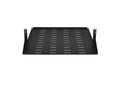 Eaton Tripp Lite SRSHELF2PCENTER SmartRack Center-Mounted Steel Rack Shelf - 2U, Vented, 21.5 in. Deep, Holds up to 100 lb. (45 kg)