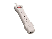 Eaton Tripp Lite SUPER6TEL Protect It 7-Outlet Surge Protector, 6 ft. (1.83 m) Cord, 1080 Joules, Fax/Modem Protection, RJ11