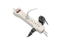 Eaton Tripp Lite SUPER7TEL15 Protect It 7-Outlet Surge Protector, 15 ft. (4.57 m) Cord, 2520 Joules, Fax/Modem Protection, RJ11