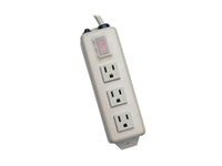 Eaton Tripp Lite TLM306NC Power It 3-Outlet Power Strip, 6 ft. (1.83 m) Cord