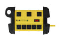 Eaton Tripp Lite TLM812SA Protect It 8-Outlet Industrial Safety Surge Protector, 12 ft. Cord, 1500 Joules, Cord Wrap, Hang Holes