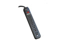 Eaton Tripp Lite TLP606B Protect It 6-Outlet Surge Protector, 6 ft. Cord, 790 Joules, Diagnostic LED, Black Housing