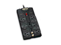Eaton Tripp Lite TLP810NET Protect It 8-Outlet Surge Protector, 10 ft. Cord, 3240 Joules, Modem/Coax/Ethernet Protection, RJ45