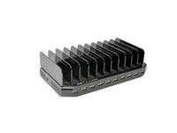 Eaton Tripp Lite U280-010-ST-CEE 10-Port USB Charging Station with Adjustable Storage, 12V 8A (96W) USB Charger Output, Schuko Power Cord