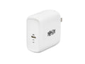 Eaton Tripp Lite U280-W01-65C1-G Compact USB-C Wall Charger - GaN Technology, 65W PD Charging, White