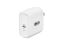 Eaton Tripp Lite U280-W01-65C1-G Compact USB-C Wall Charger - GaN Technology, 65W PD Charging, White