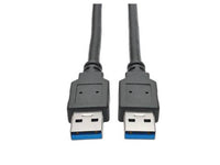 Eaton Tripp Lite U320-003-BK USB 3.0 SuperSpeed A/A Cable (M/M), Black, 3 ft. (0.91 m)
