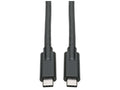 Eaton Tripp Lite U420-006-5A USB-C Cable (M/M) - USB 3.2, Gen 1 (5 Gbps), 5A Rating, Thunderbolt 3 Compatible, 6 ft. (1.83 m)