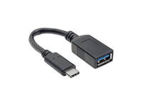 Eaton Tripp Lite U428-C6N-F USB-C to USB-A Adapter (M/F), USB 3.2 Gen 1 (5 Gbps), USB-IF Certified, Thunderbolt 3 Compatible