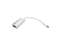 Eaton Tripp Lite U436-06N-GBW USB-C to Gigabit Network Adapter, Thunderbolt 3 Compatibility - White