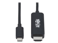 Eaton Tripp Lite U444-003-HBE USB-C to HDMI Adapter Cable (M/M), 4K, 4:4:4, Thunderbolt 3 Compatible, Black, 3 ft. (0.9 m)