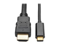 Eaton Tripp Lite U444-016-H USB-C to HDMI Active Adapter Cable (M/M), 4K, Black, 16 ft. (4.9 m)