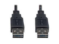 Eaton Tripp Lite UR020-006 Universal Reversible USB 2.0 Cable (Reversible A to Reversible A M/M), 6 ft. (1.83 m)