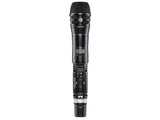 Shure AD2TA/K8B=-G57 AD2 DIGITAL WIRELESS HANDHELD TRANSMITTER - AD HH 470-616 MHz TAA - with KSM8 Dualdyne Cardioid Dynamic Wireless Microphone Capsule (Black)