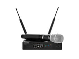 Shure QLXD2TA/SM86=-V50 QLXD2 WIRELESS HH W/SM86 HEAD TAA - 24-Bit digital audio quality;Incredibly efficient RF spectrum usage