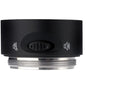Shure UAMS/BK-TA Mute Switch - Recessed switch avoids accidental activation, Does not affect battery life, Compact design adds only 5/8 to microphone
