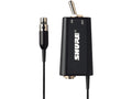 Shure WA661-TA Mute Switch - For microphones with TA4F connectors, Two-position toggle switch with tactile feedback, Robust, reversible metal belt clip