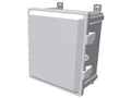 Oberon 1026-242410-00 24IN (609 mm) NEMA 4X Plastic Wi-Fi Access Point Enclosure with Hinged Opaque Door