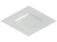 Oberon 1047-ARSTC360-600MM Locking Suspended Ceiling Tile Access Point Enclosure, 3INH x 18.5INW x 18.5IND (76 mm x 470 mm x 470 mm) Back Box, Arista C-360 Access Point Door