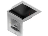 Oberon 1047-CW9166-600MM Locking Suspended Ceiling Tile Access Point Enclosure, 3INH x 18.5INW x 18.5IND (76 mm x 470 mm