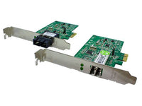 Lantronix N-FXE-SC-02B Network Interface Card, 100Base-FX, PCle, SC MM, 2KM, Std/low Profile, PXE