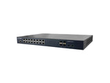 Lantronix SISPM1040-3166-L3-NA Layer 3 Managed Hardened PoE+ Switch, (16) 10/100/1000Base-T PoE+, (4) 100/1000 SFP, (2) 1G/10G SFP+, with -NA power cord, RIP v1/v2, OSPF v2/v3