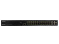 Lantronix SM24TBT2DPB Managed PoE++ Switch, 24-port 10/100/1000Base-T PoE++ and 2 100/1000 SFP/RJ-45 Combo port, single ACDC Power supply modular