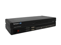 SmartAVI EKS-1602-PRO Enterprise CAT5 KVM Switch with 16 Ports and 1 Local & one remote User