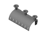 Chatsworth 14305-700 Tool-less Stringer Radius Drop, Large; 10.5IN W (268 mm), Black