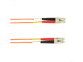 Black Box FOCMRM4-015M-LCLC-OR OM4 MM FO PC Duplx, PVC, Orgn, LCLC