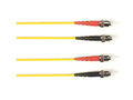 Black Box FOLZHM4-007M-STST-YL OM4 MM FO PC Duplx, Lszh, Yellow, STST