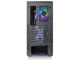 Thermaltake CA-1X2-00M1WN-01 S200 Plus TG ARGB Mid Tower Chassis - Black
